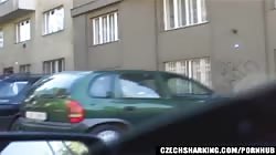 CZECH AMATEUR GIRLS SHARKED ON THE STREETS